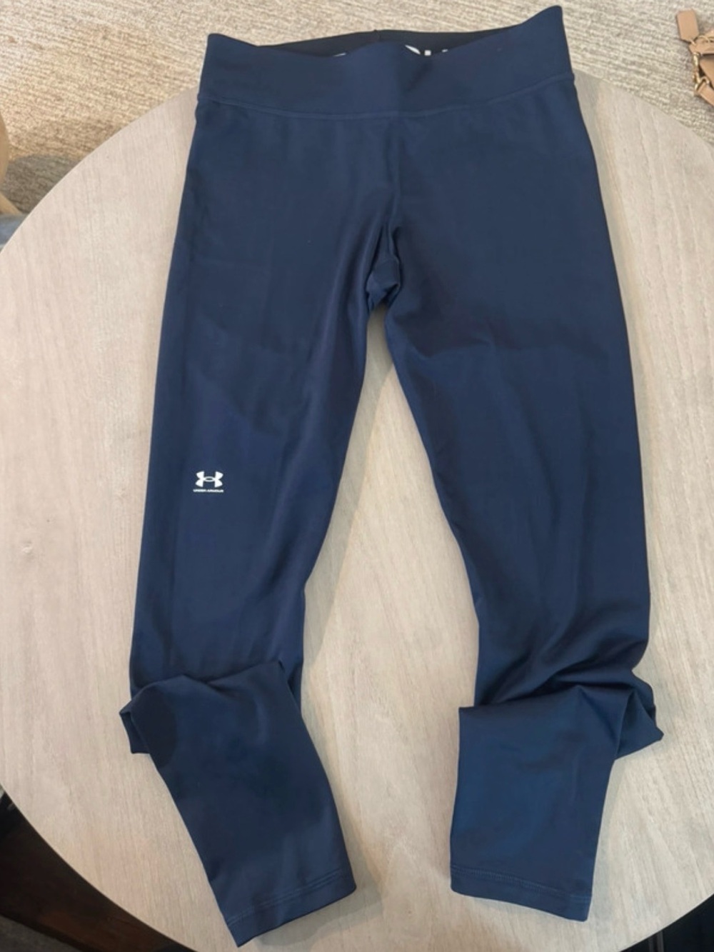 Under Armour Navy Blue Performance Leggings